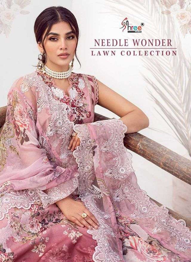 Shree Fabs Needle Wonder Lawn Collection